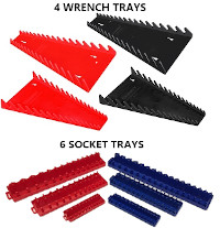 wrench and socket tray kits