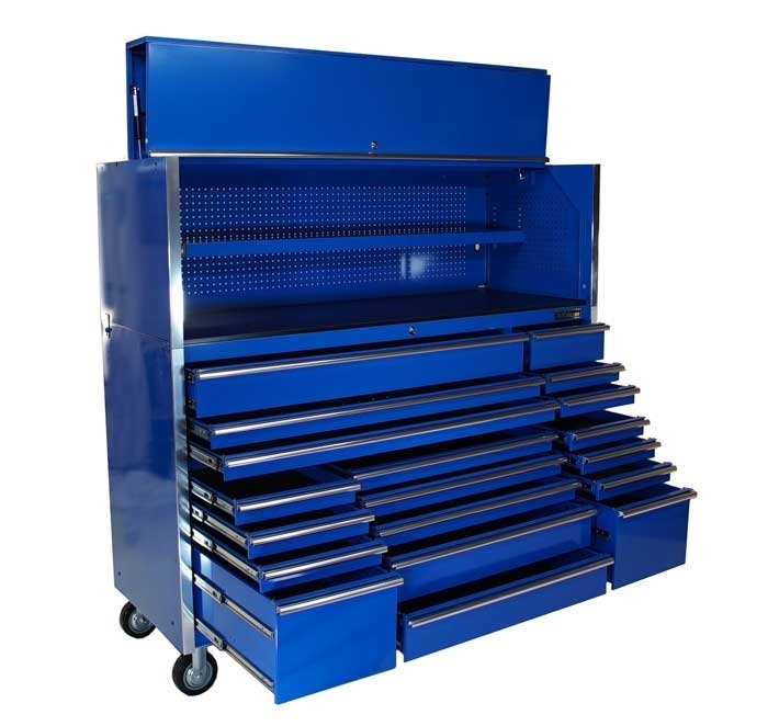 30" D x 72W" TOP TOOL HUTCH
