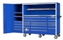 Picture of Extreme Tool Box Set - Hutch, Roller Cabinet + Locker R-EX7217HRCL