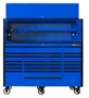 Combo Tool Cab Set 72 Blue with Black