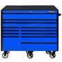 55 in tool box blue with black trim