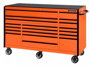 Orange 72 Rolling Tool Box