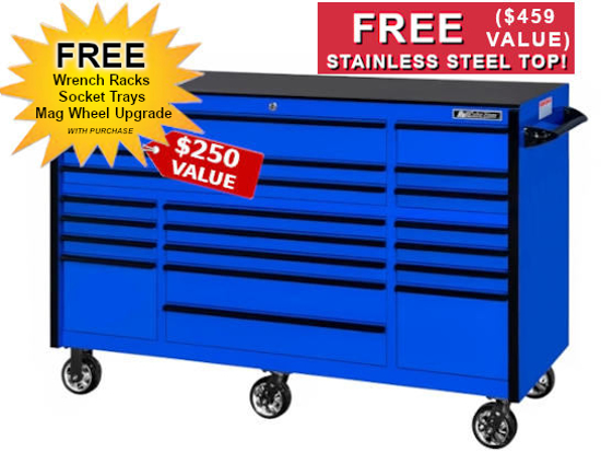 72 in tool storage rollcab tool box sale