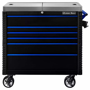 Picture of EX Professional Series 41” 6 Drawer Sliding Top Tool Cart  R-EX4106TCS Extreme Tools