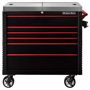 Picture of EX Professional Series 41” 6 Drawer Sliding Top Tool Cart  R-EX4106TCS Extreme Tools