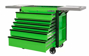 Picture of EX Professional Series 41” 6 Drawer Sliding Top Tool Cart  R-EX4106TCS Extreme Tools