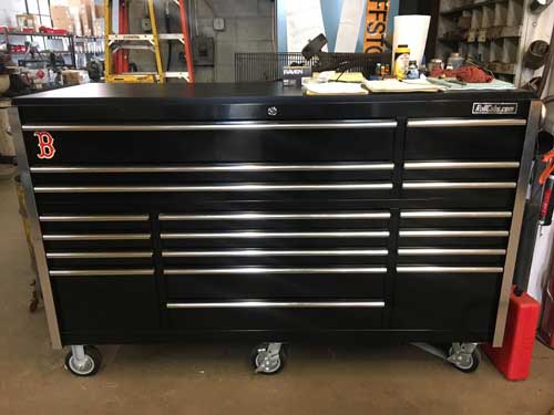 Customer Scott H. submits photo of his 72" Tool Cabinet